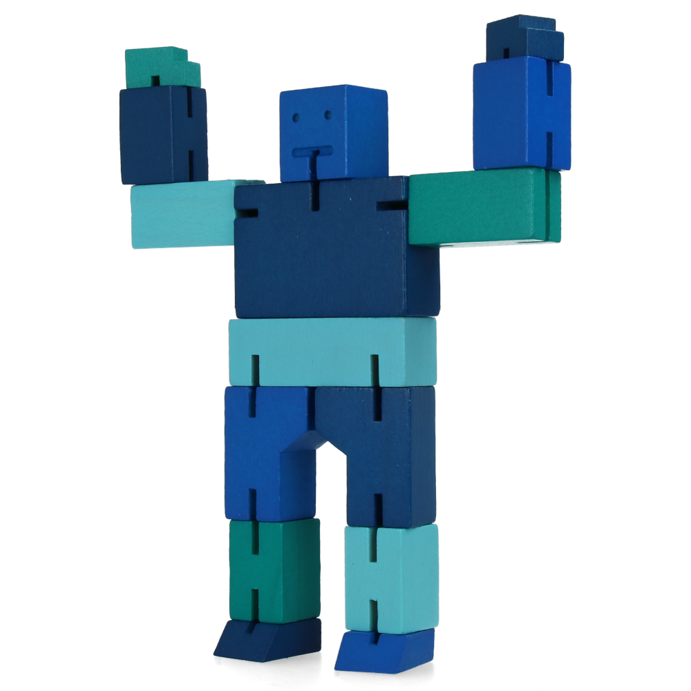 Cubebot - Small - Blue Multi
