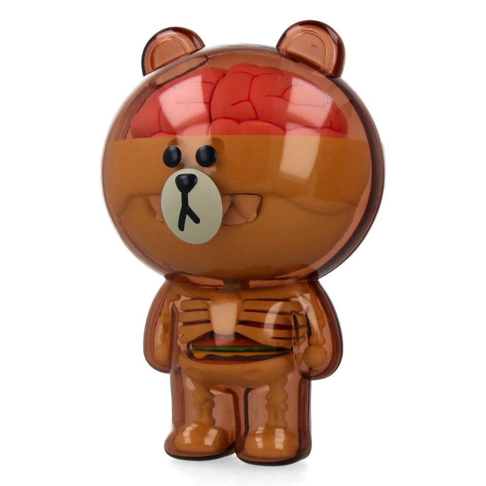 Funny Anatomy LINE Friends Brown