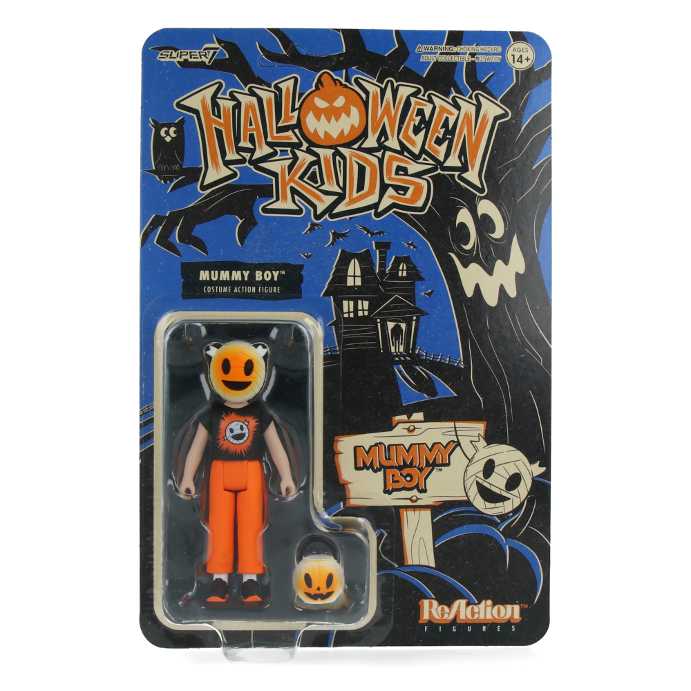 Mummy Boy (Super7 Graphic Tee) - Halloween Kids ReAction Figures