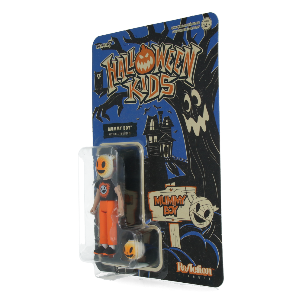 Mummy Boy (Super7 Graphic Tee) - Halloween Kids ReAction Figures