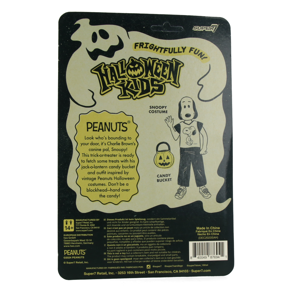 Snoopy Boy (Peanuts) - Halloween Kids ReAction Figures