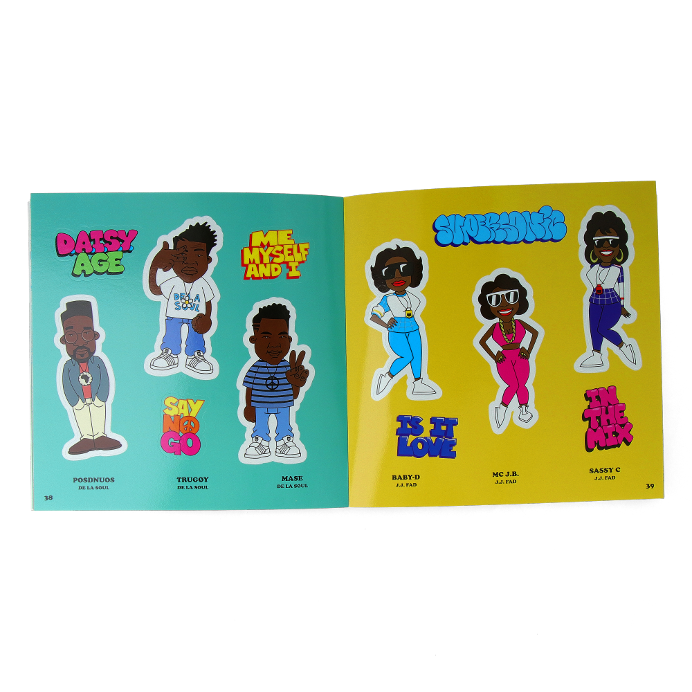The Hip Hop Sticker Book - Mark 563
