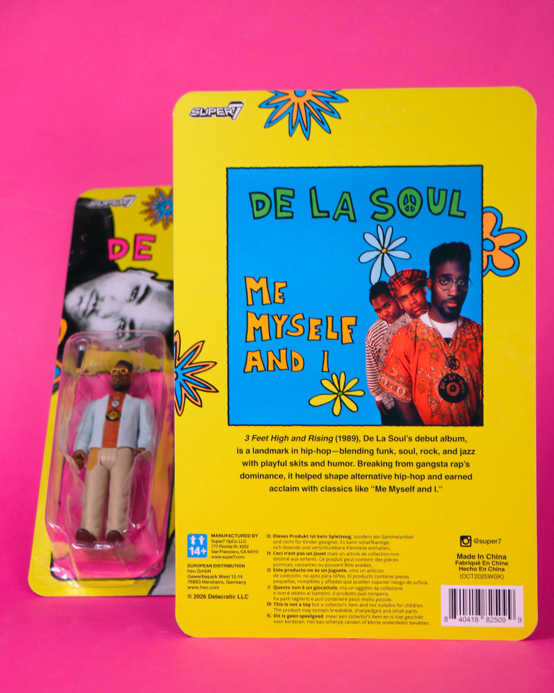 Bundle De La Soul ReAction Figures Wave 1 - Me, Myself & I