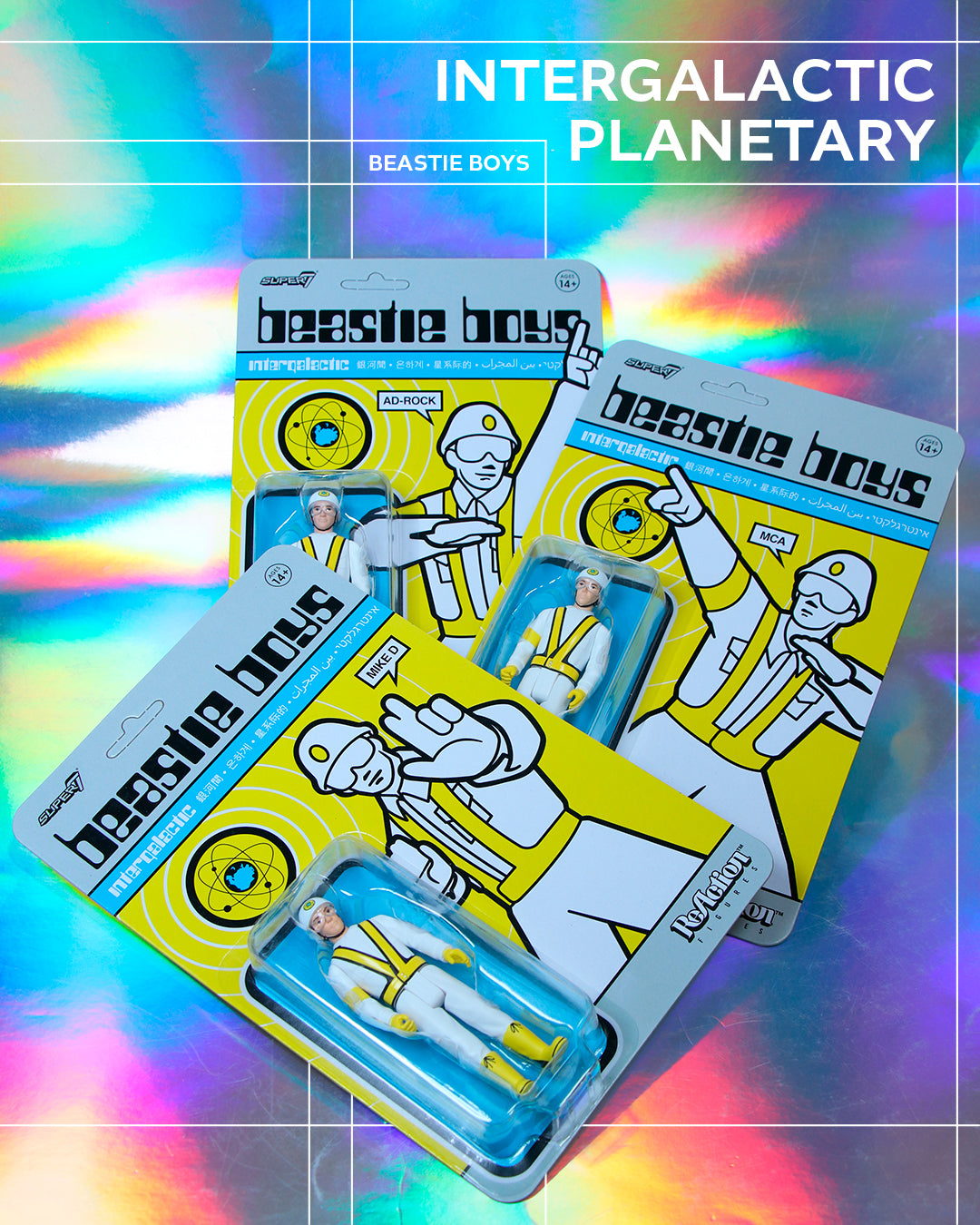 Bundle Beastie Boys ReAction Wave 4 - Intergalactic Crossing Guard