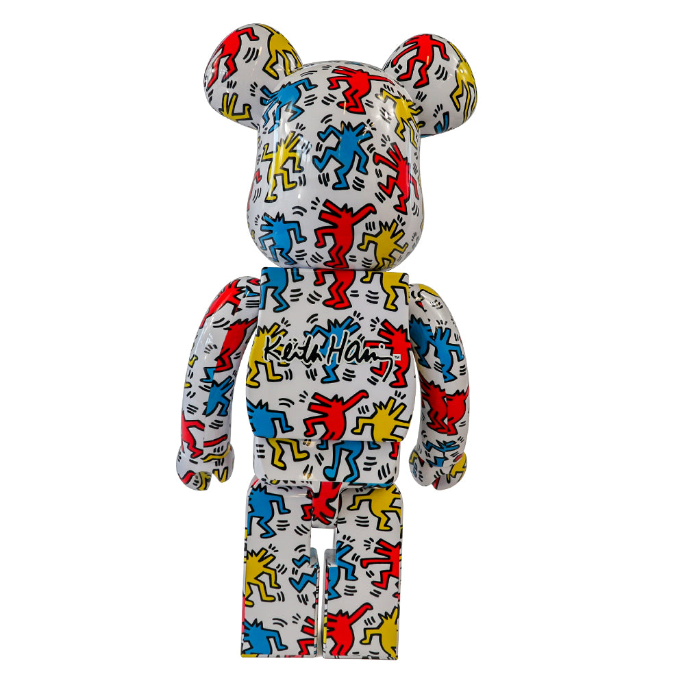 1000%  Bearbrick Keith Haring V9