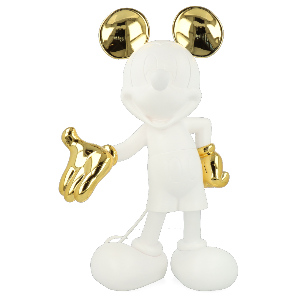 Mickey Welcome - White and Gold