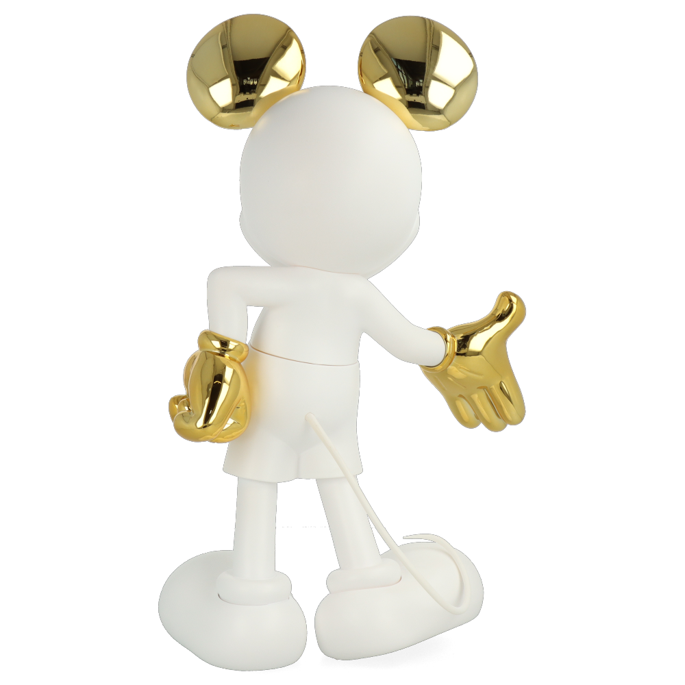 Mickey Welcome - White and Gold