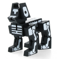 Cubebot Milo - Micro - Skeleton Black & White