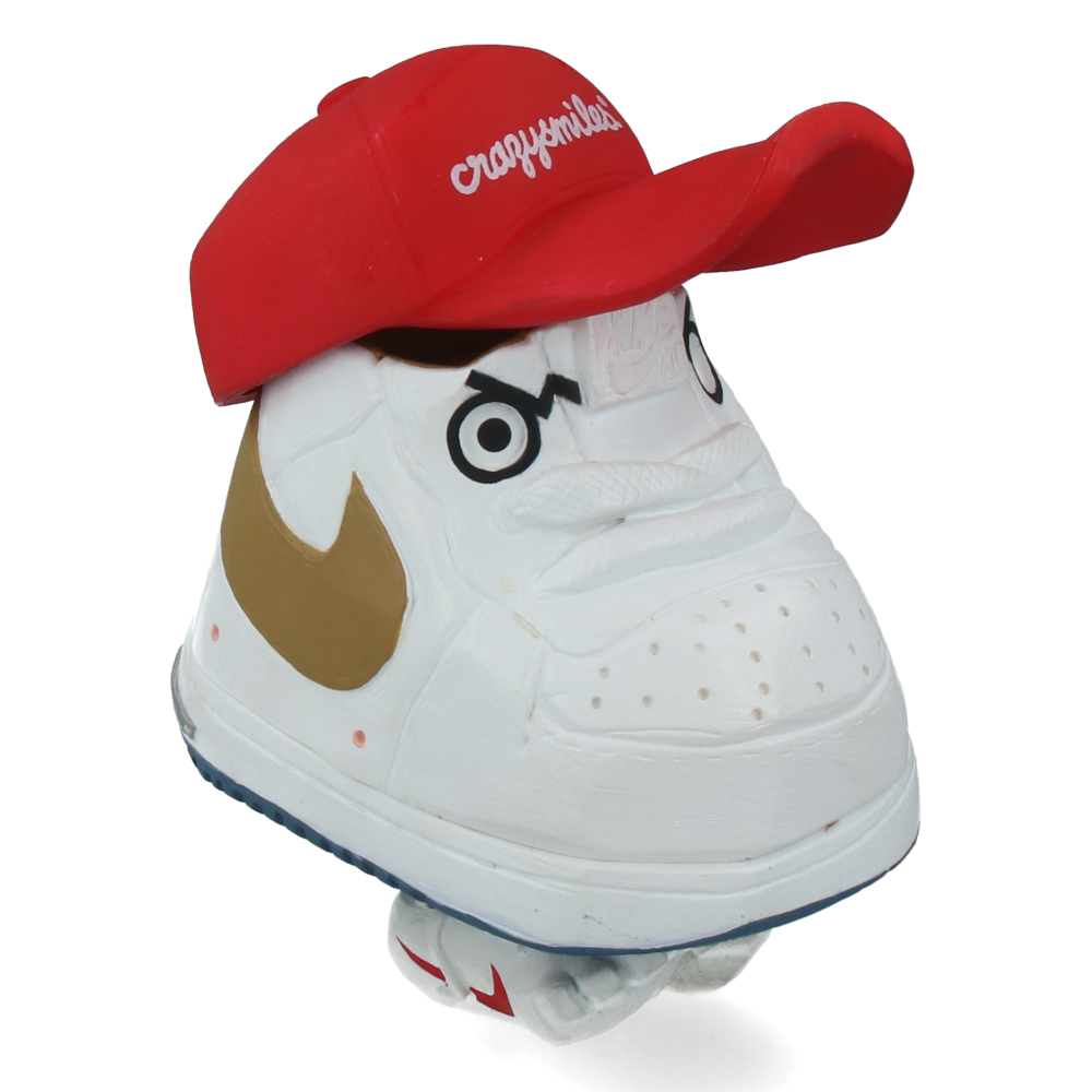 Mr. Shoe FatBack x Nike x Michael Lau (White and Red)