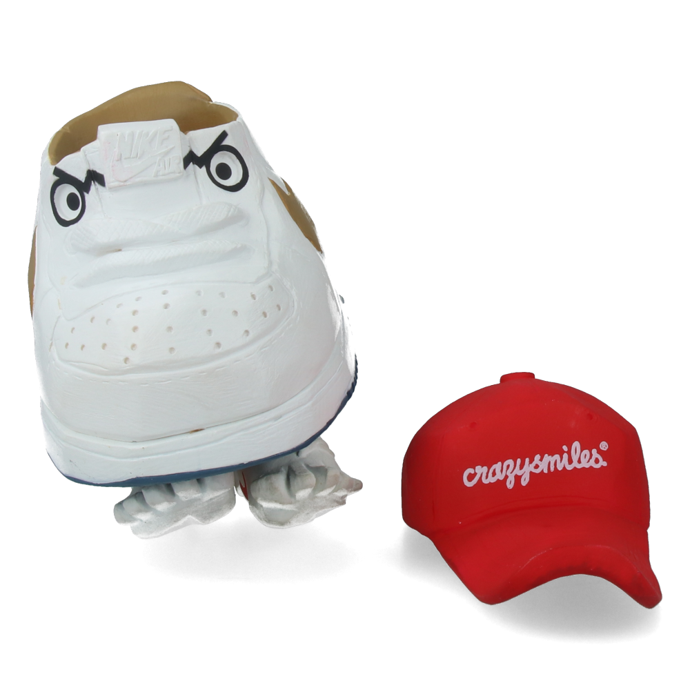 Mr. Shoe FatBack x Nike x Michael Lau (White and Red)