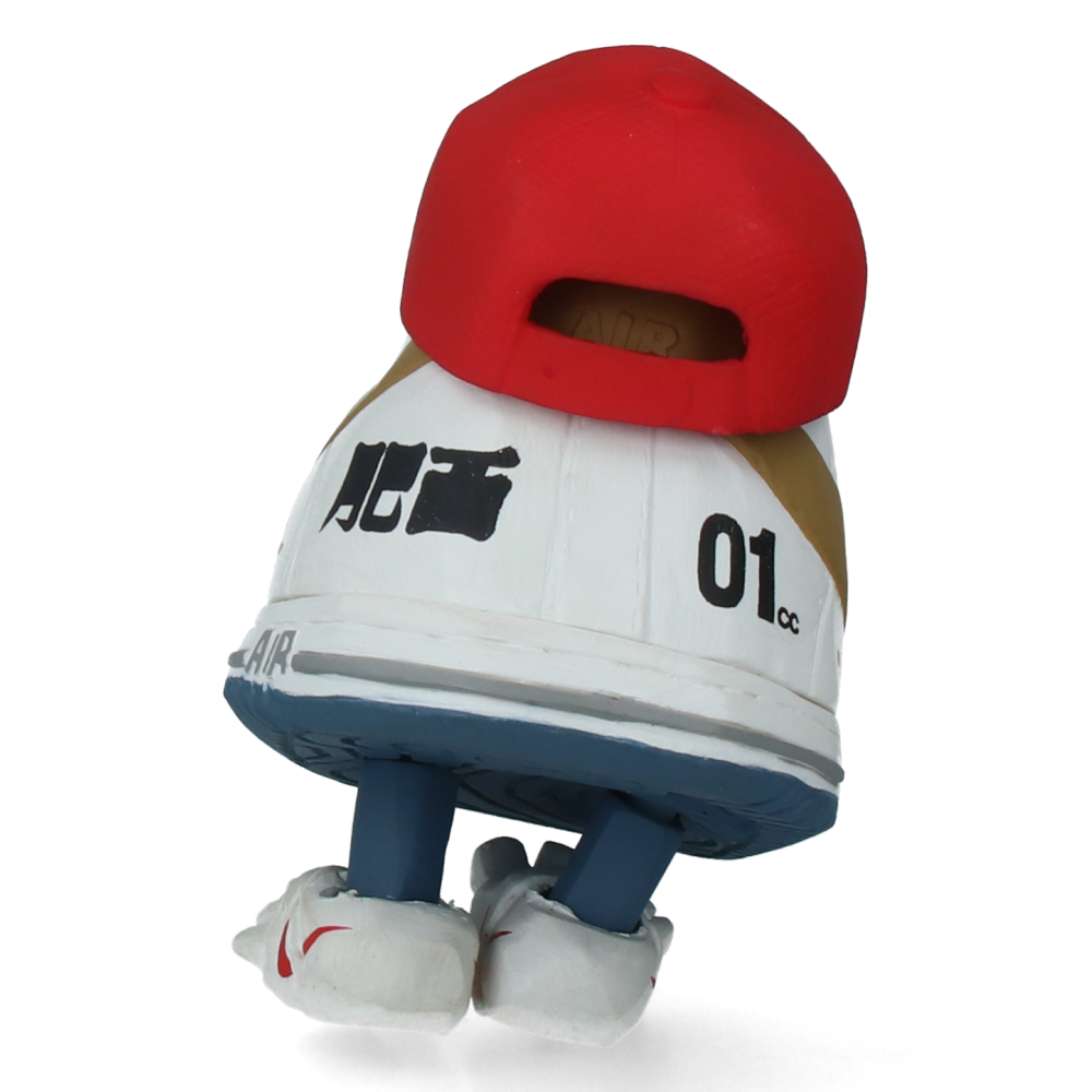 Mr. Shoe FatBack x Nike x Michael Lau (White and Red)