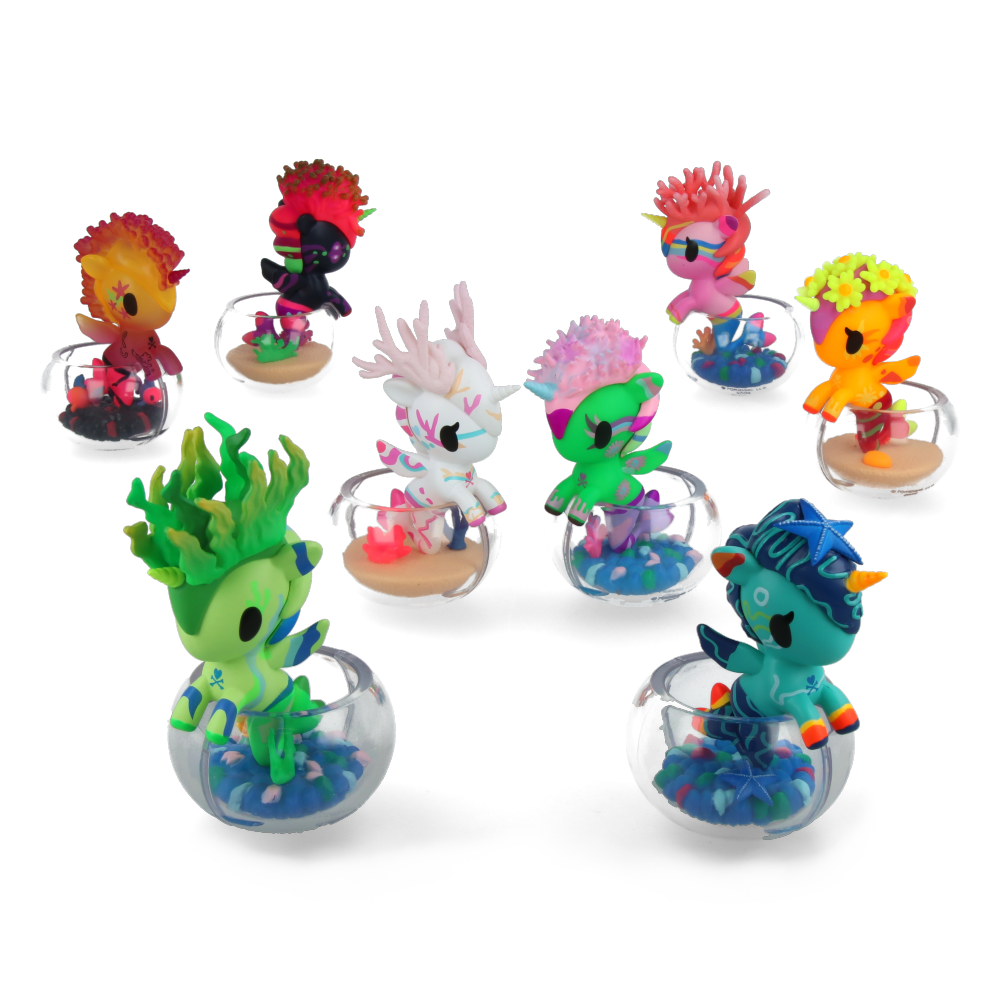 Neon Reef Mermicorno Blind Box Display (8pcs)