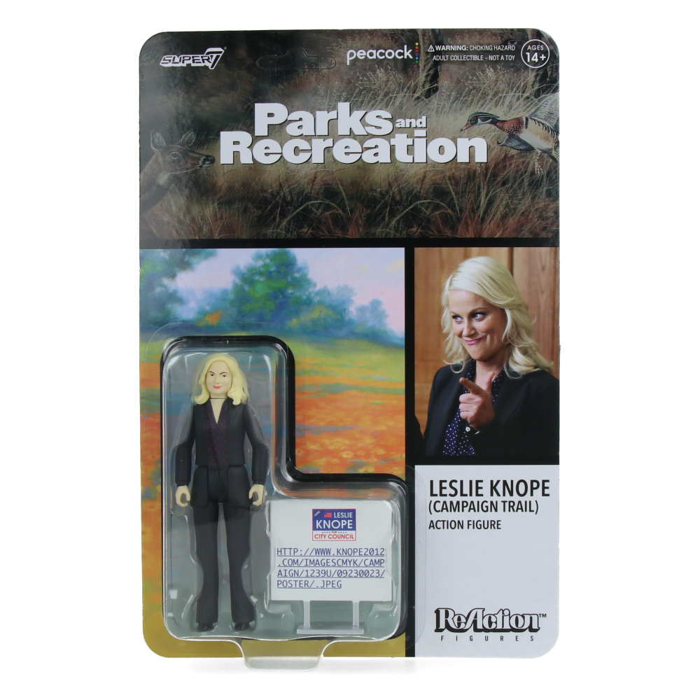 Leslie Knope (Campaign Trail) - Parks and Recreation ReAction Figures Wave 4