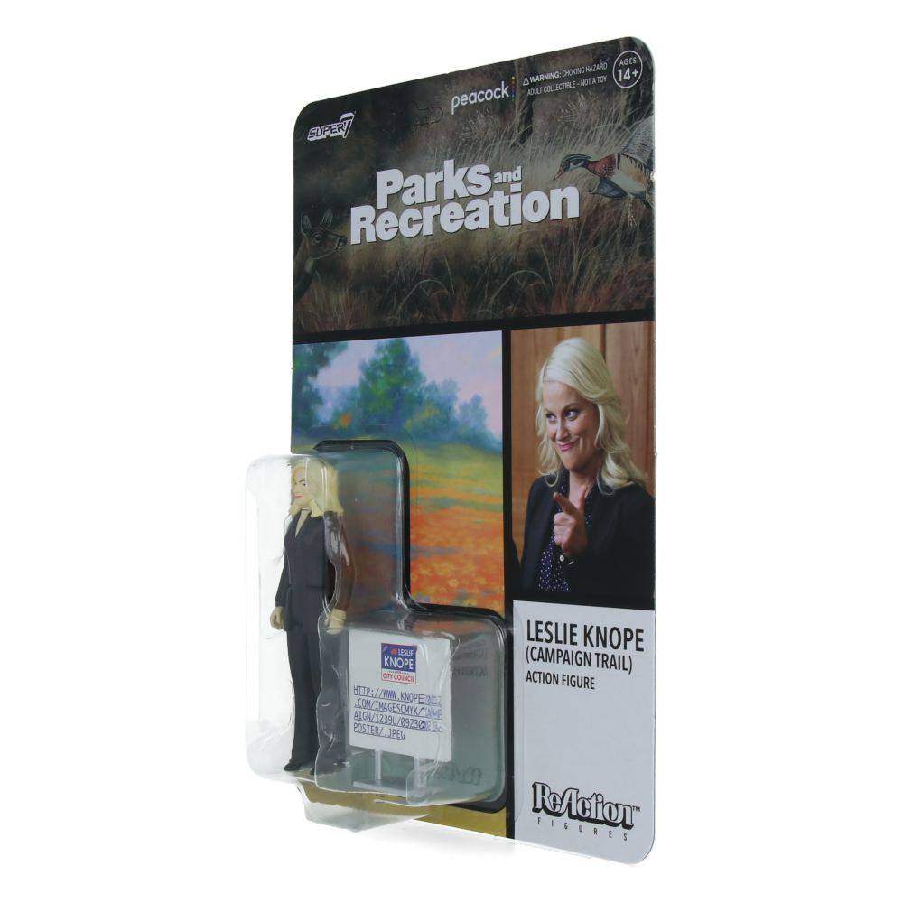 Leslie Knope (Campaign Trail) - Parks and Recreation ReAction Figures Wave 4