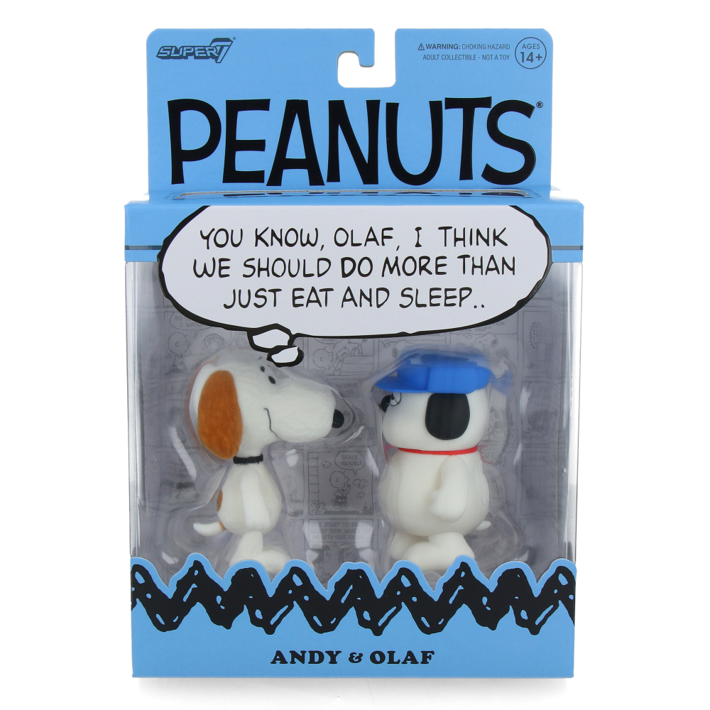 Peanuts ReAction Figures - Andy & Olaf (2-Pack)