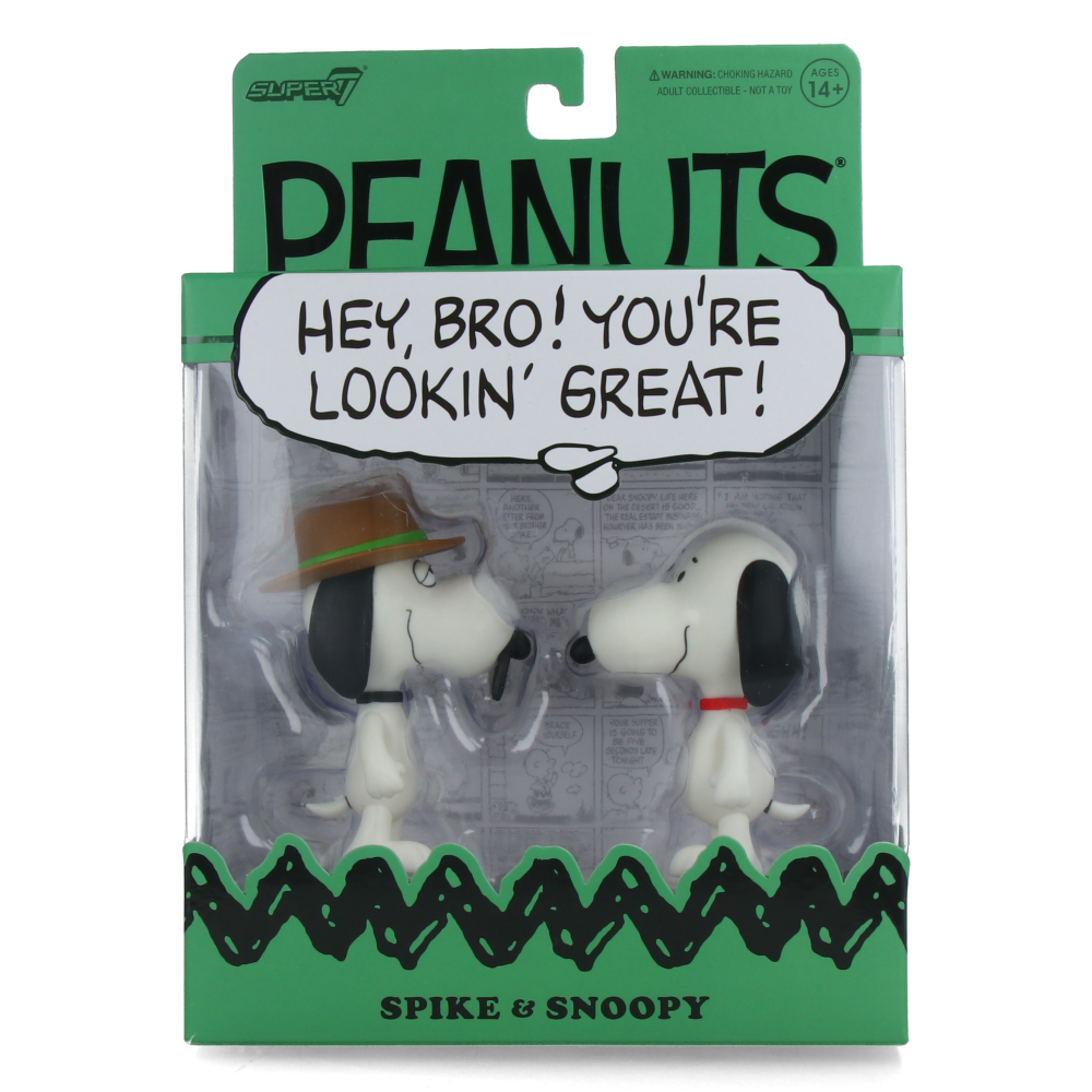 Peanuts ReAction Figures - Snoopy & Spike (2-Pack)