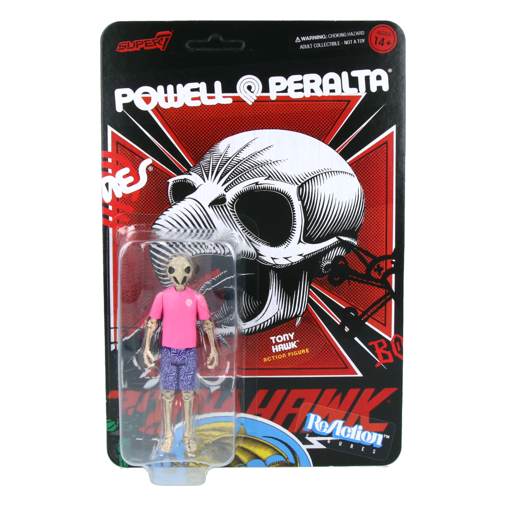 Tony Hawk (Mt. Trashmore '85) - Powell Peralta ReAction Figures Wave 5