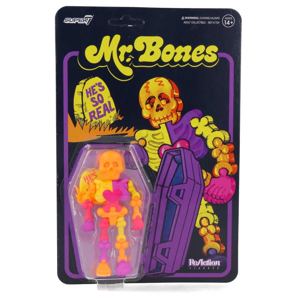 Mr Bones (Fluorescent) - ReAction Figures