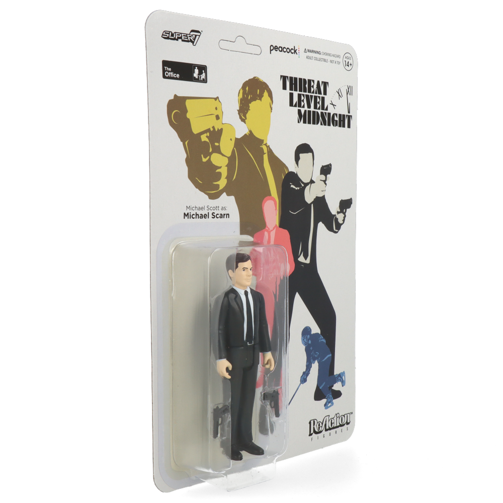 Threat Level Midnight (The Office) - Michael Scarn - ReAction Figures