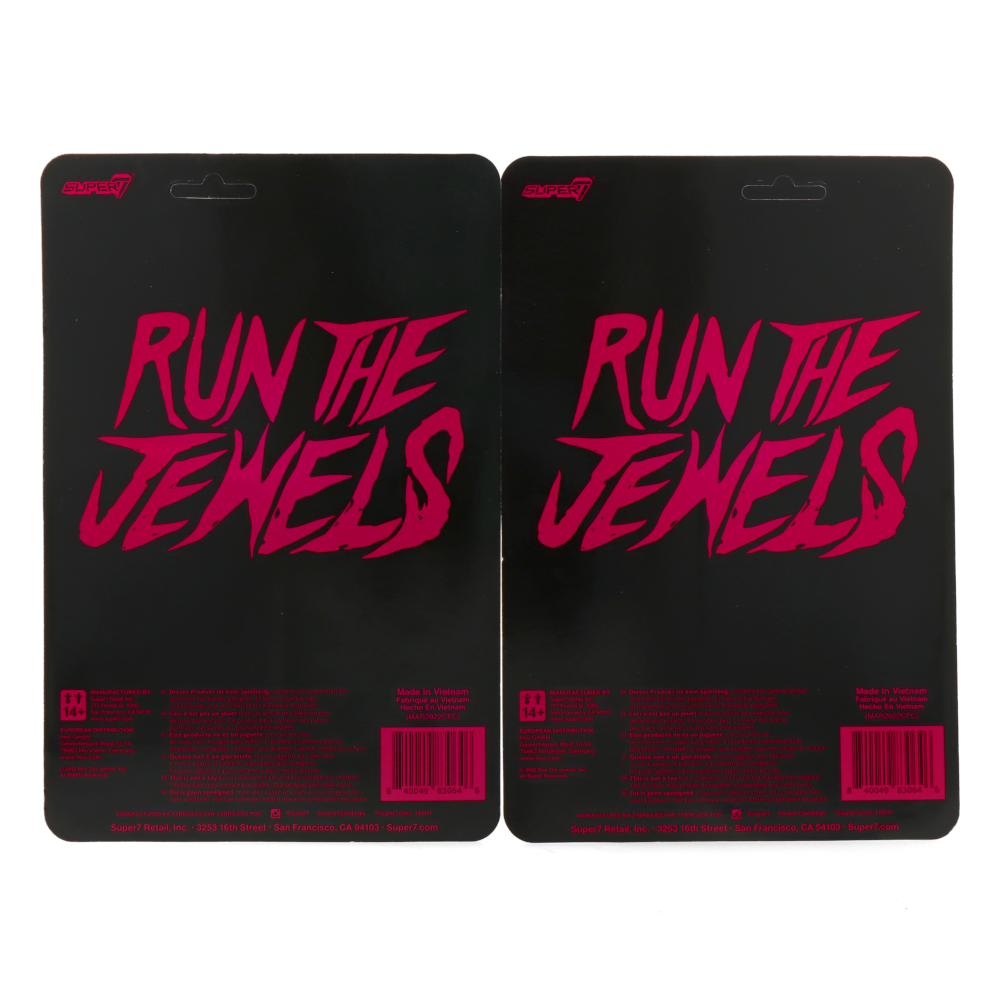 Run The Jewels - Dangerous Killer Mike & EL-P - ReAction Figures
