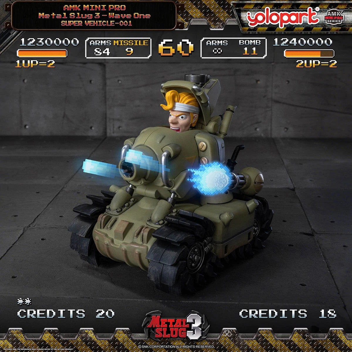 AMK MINI Pro Metal Slug 3 - Wave 1 - Yolopark Figure