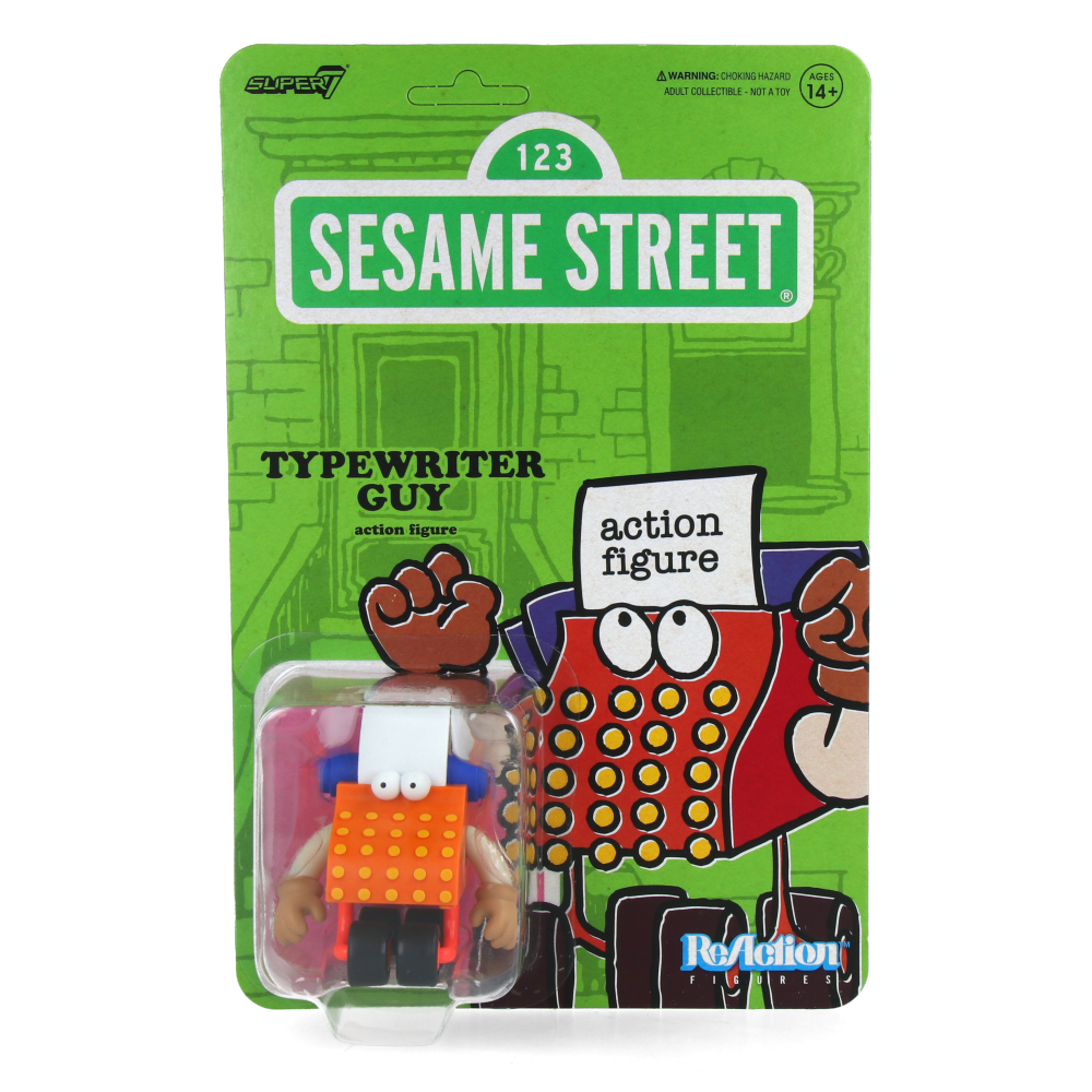 Sesame Street ReAction Figures Wave 6 - Typewriter Guy