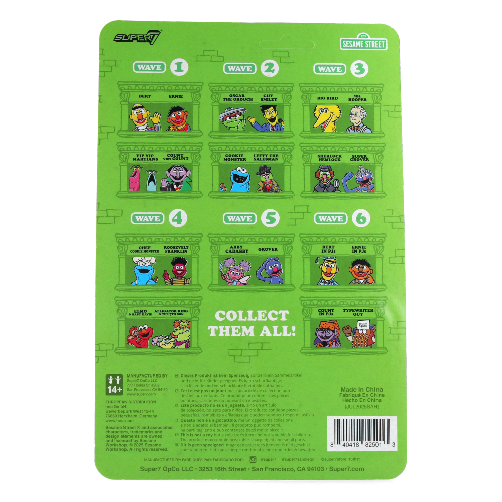 Sesame Street ReAction Figures Wave 6 - Typewriter Guy