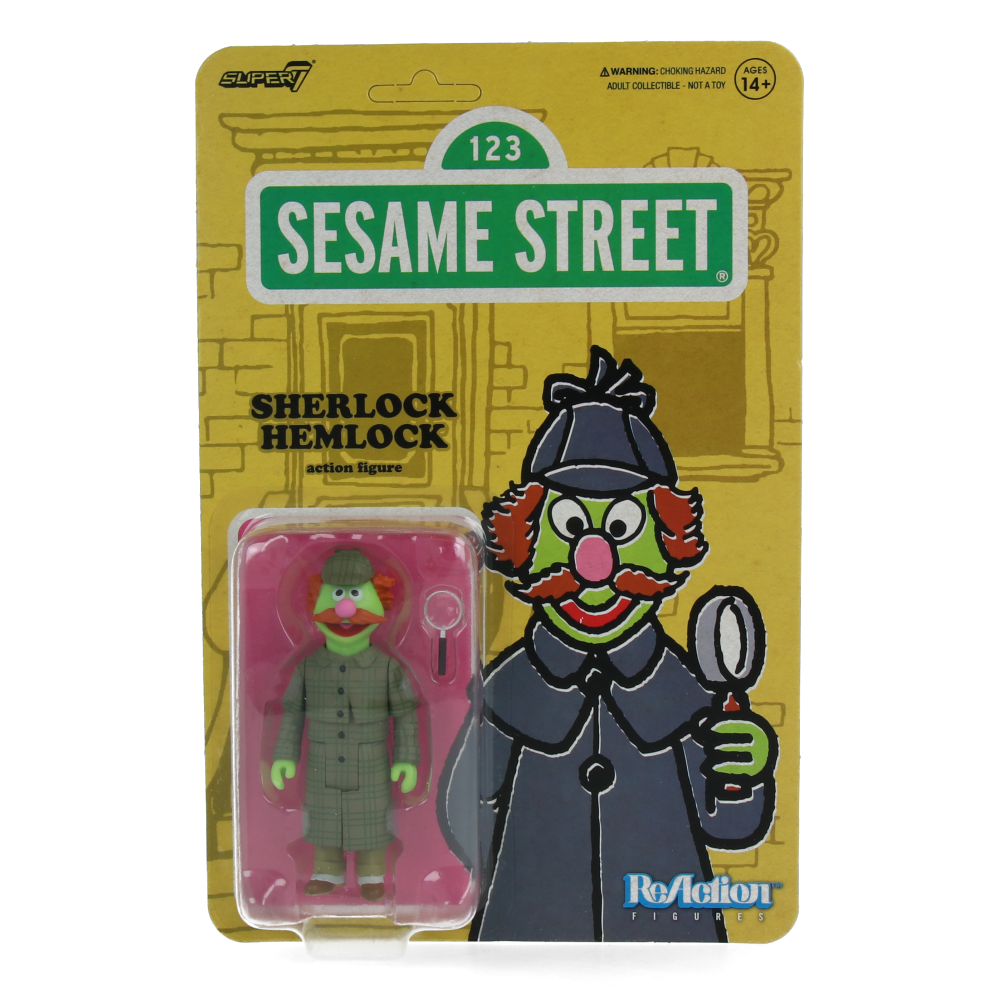 Sesame Street ReAction Figures Wave 3 - Sherlock Hemlock