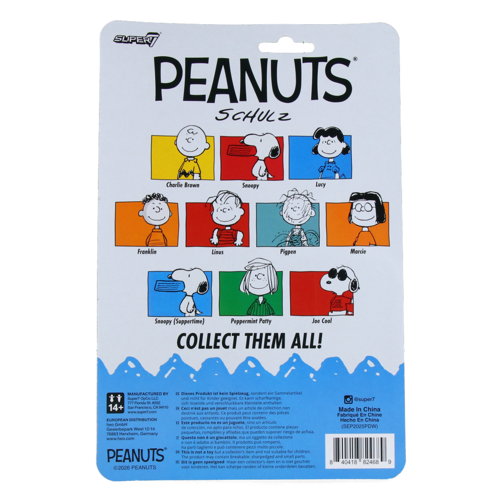 Snoopy (Suppertime) - ReAction Figures - Wave 9 (Peanuts)