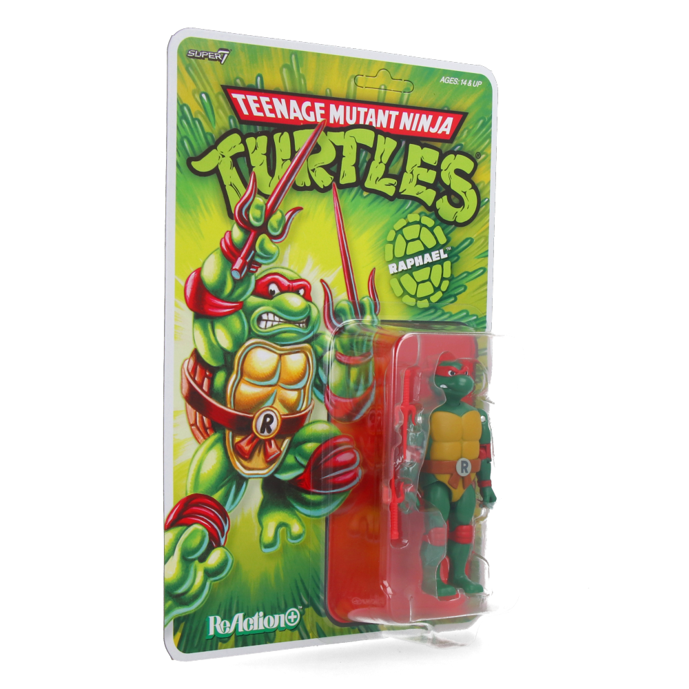 Raphael - Teenage Mutant Ninja Turtles ReAction+ Wave 1