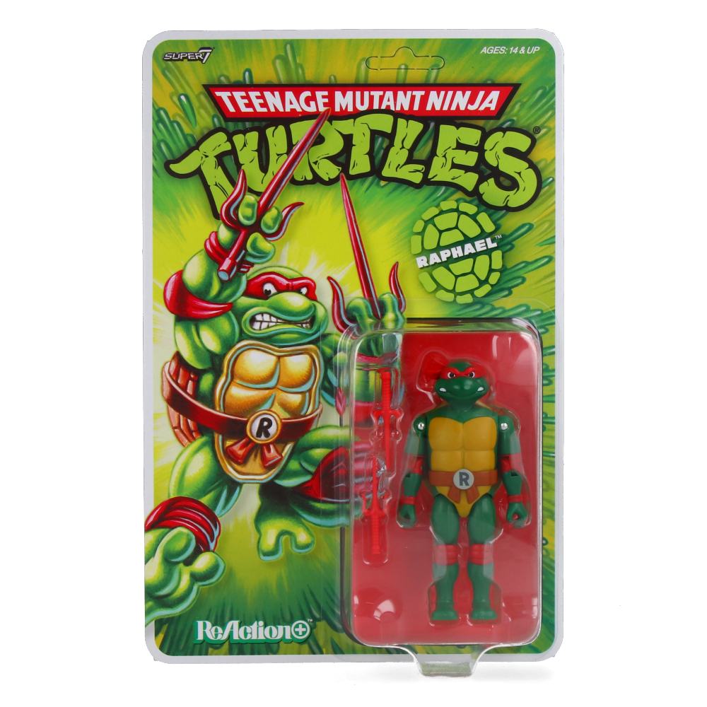Raphael - Teenage Mutant Ninja Turtles ReAction+ Wave 1