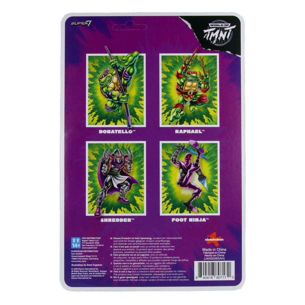Raphael - Teenage Mutant Ninja Turtles ReAction+ Wave 1