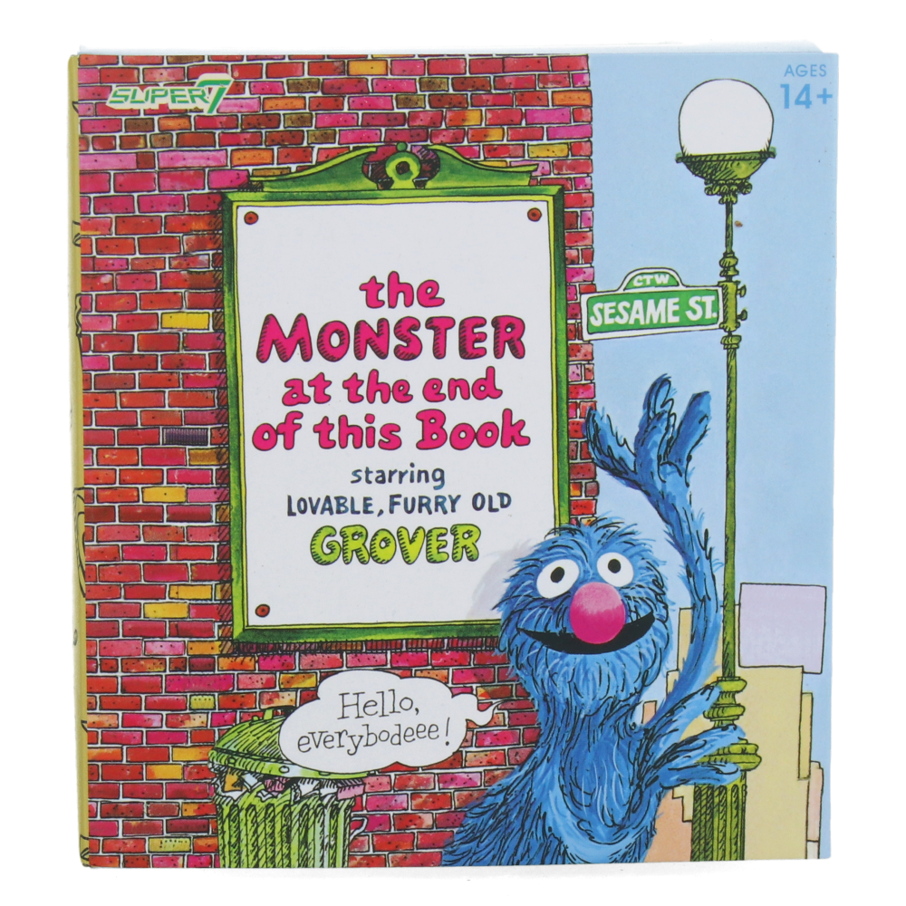Grover (Monster At The End of This Book) - Sesame Street ReAction Figures