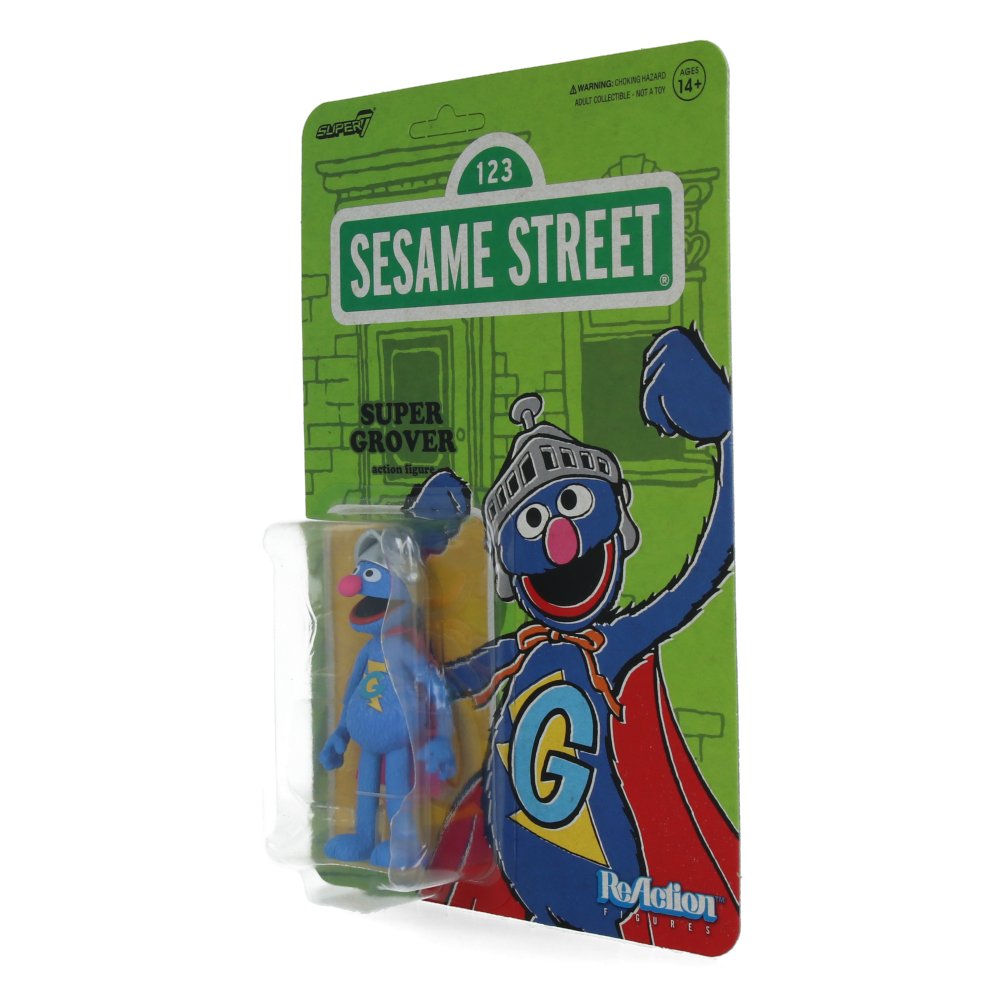 Sesame Street ReAction Figures Wave 3 - Super Grover