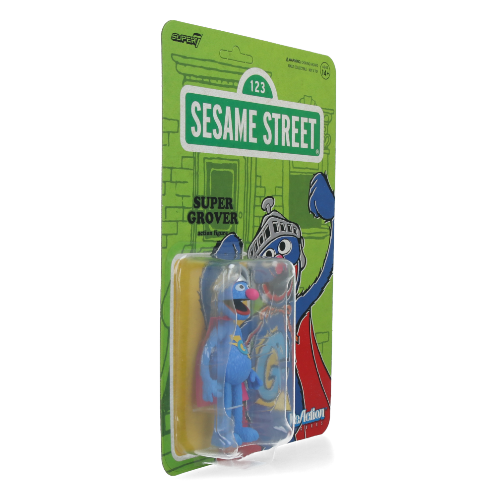 Sesame Street ReAction Figures Wave 3 - Super Grover