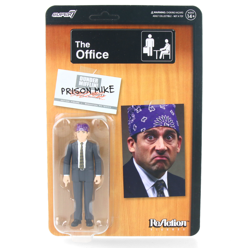 Michael Scott (Prison Mike) - The Office ReAction Figures Wave 2