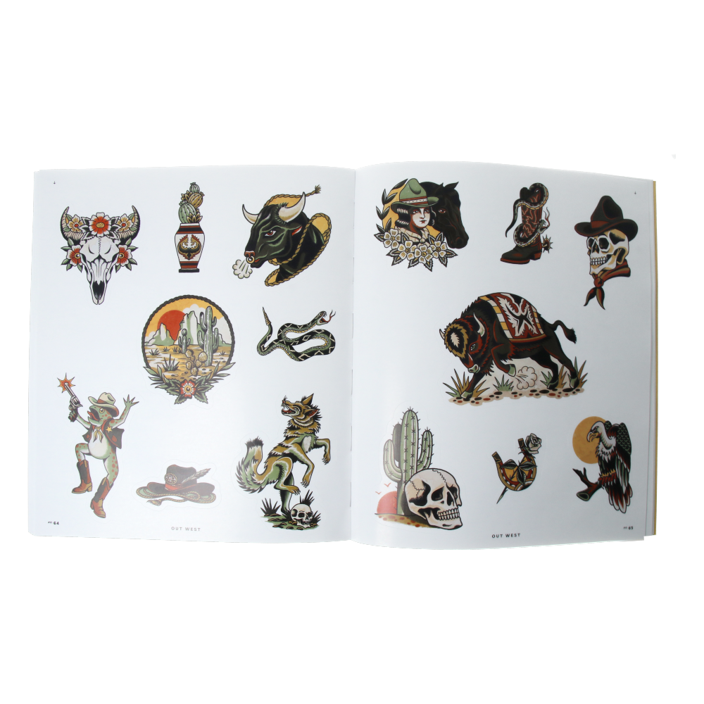 The tattoo sticker book : 150 tattoo-inspired stickers