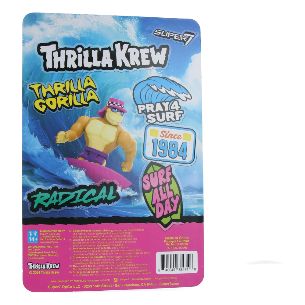 Thrilla Gorilla - Thrilla Krew - ReAction Figures Wave 2