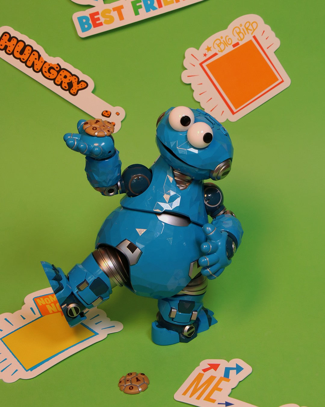 Sesame Street : Cookie Monster, Big Bird, Elmo (DX Ver.) - Carbotix