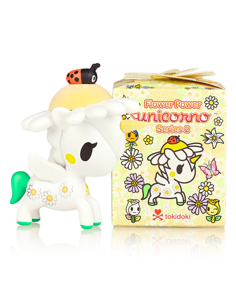 Flower Power Unicorno Series 2 Blind Box - Tokidoki Display (8 pcs)