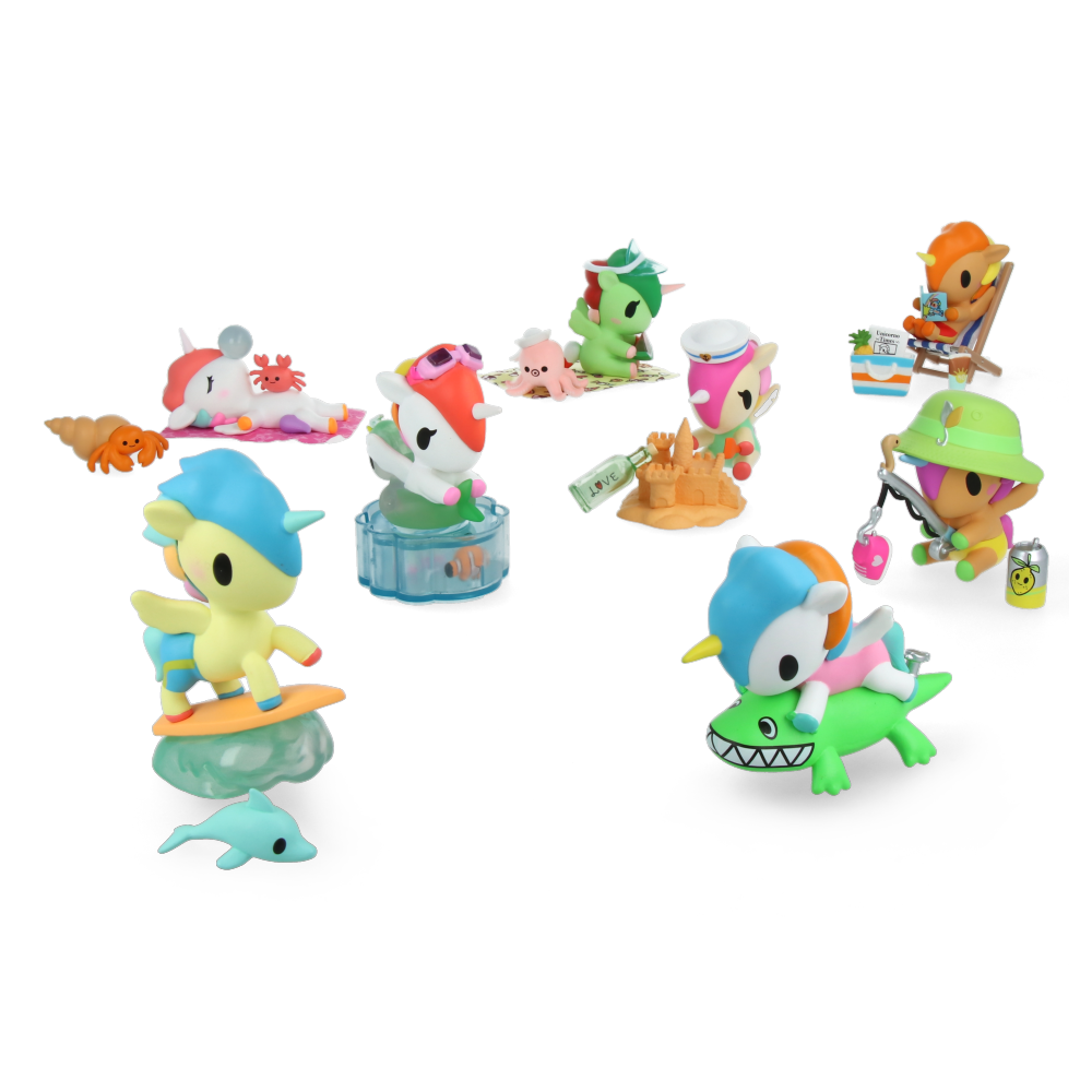 Fun in the Sun Unicorno Blind Box Display (8pcs)
