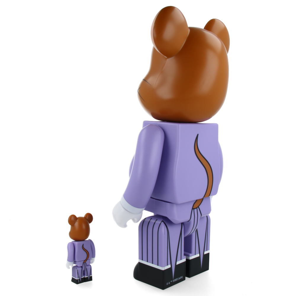 400% + 100% Bearbrick Tom as Batman and Jerry as The Joker