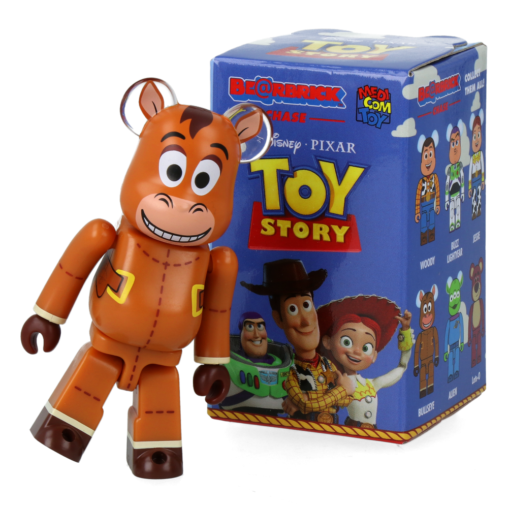 100% Bearbrick Chase Disney Toy Story - Medicom Toy Blind Box