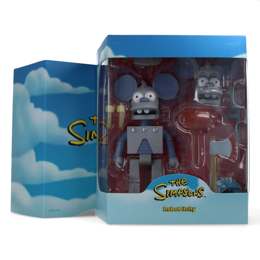 Figurine Ultimates - Robot Itchy (The Simpson)