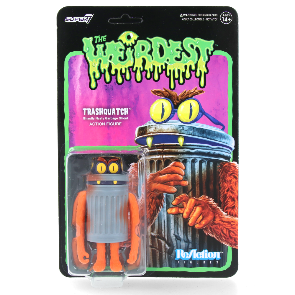 Trashquatch (Rotten Rangers) - The Weirdest ReAction Figures Wave 5