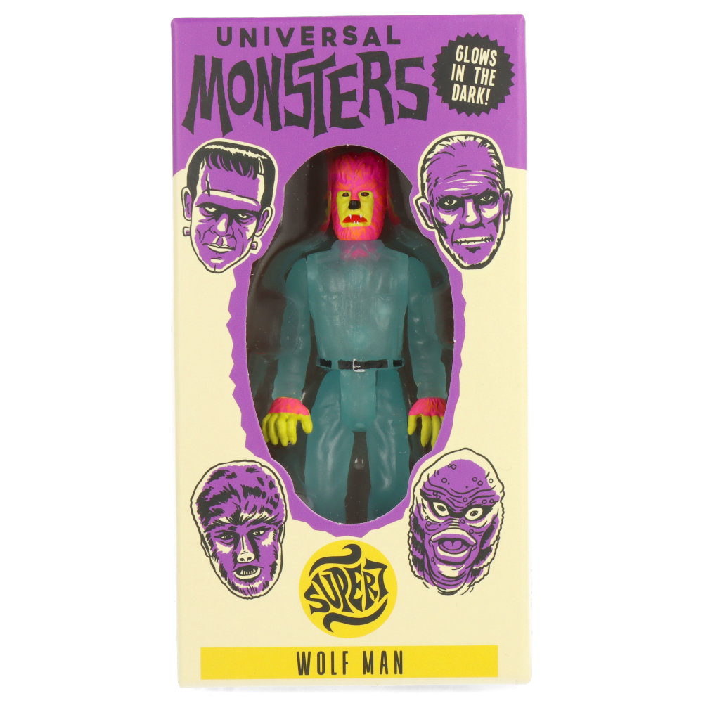 The Wolf Man - Universal Monsters Costume colors GID - ReAction figure