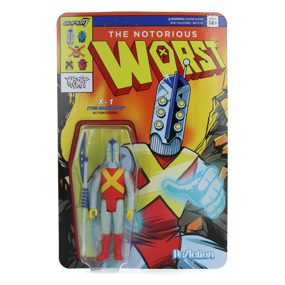 X1 (The Nameless) - The Worst (Mutant Team) - ReAction Figures Wave 5