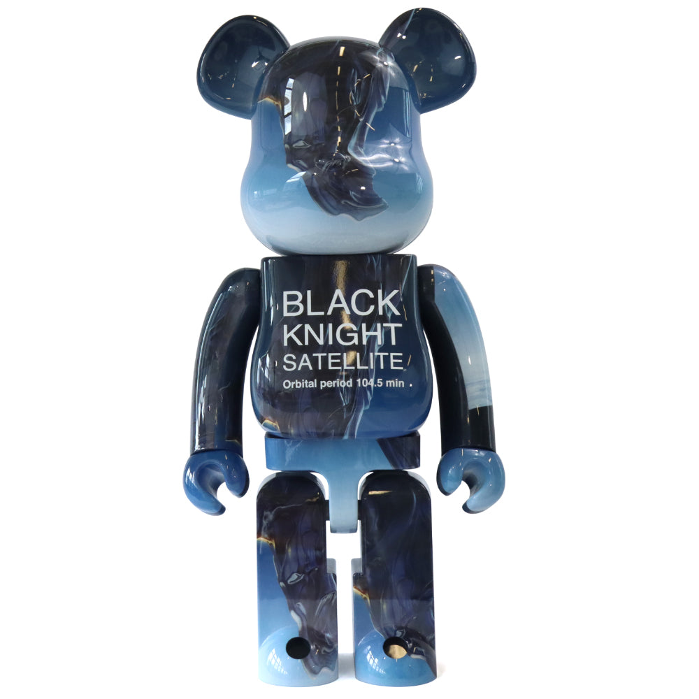 1000 % Bearbrick Black Knight Satellite