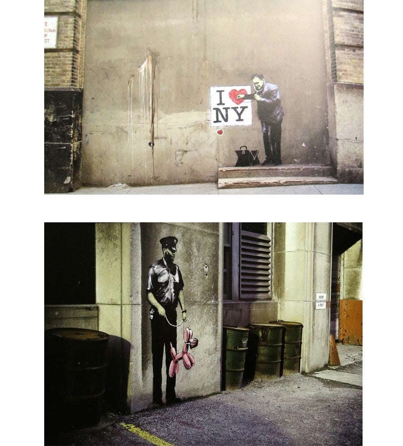 Banksy - You're an acceptable level of threat...