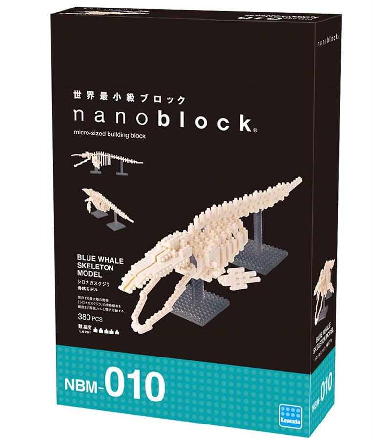 Nanoblock - Esqueleto de ballena azul - NBM 010